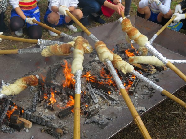 振り返り①　野焼きパン作り